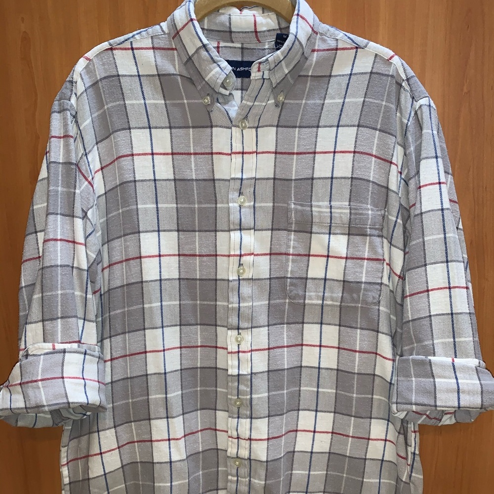 John Ashford Plaid Button Up